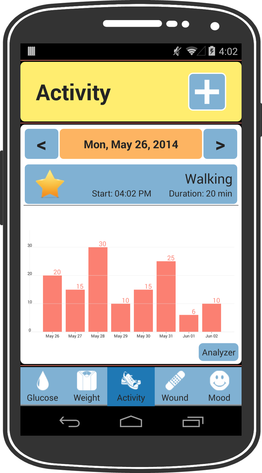 Physical Activity UI